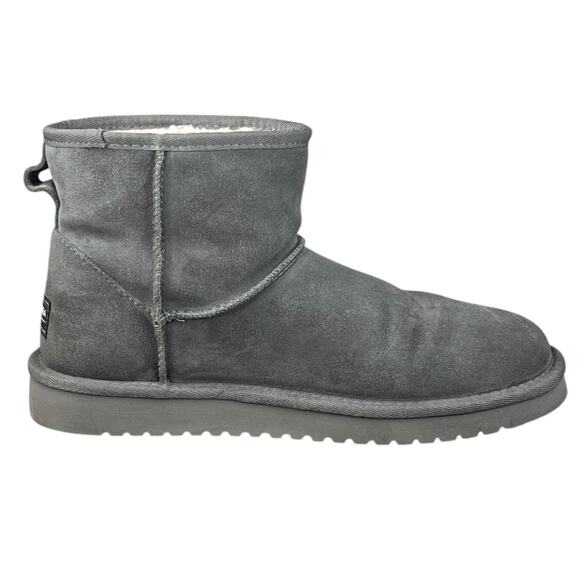 Koolaburra X UGG Women’s Burra Mini Grey Suede Winter Boot Size US 7 - Picture 4 of 11